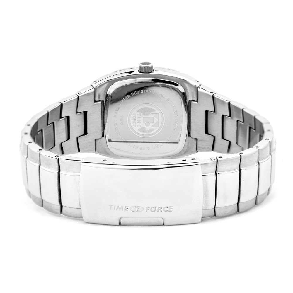 Time Force Zilveren Horloge van Roestvrij Staal