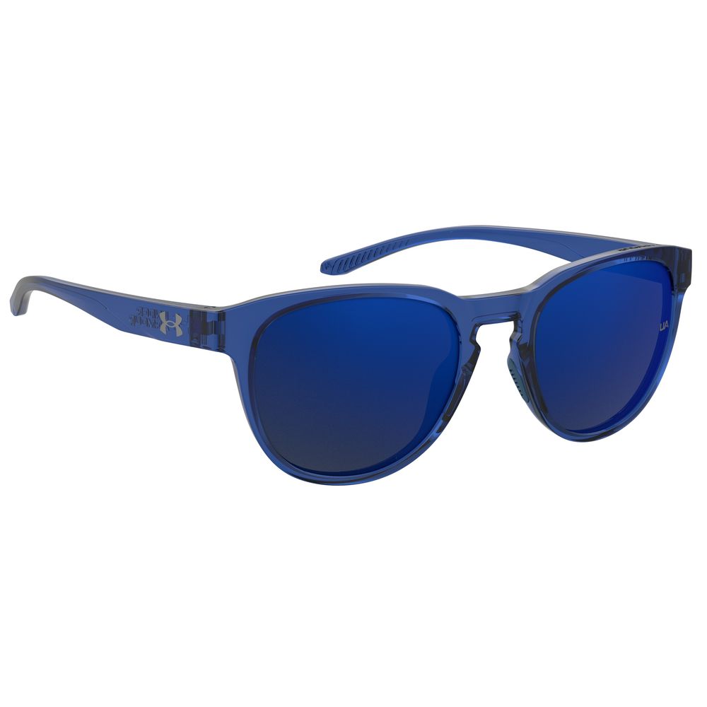 Lunettes de soleil Under Armour en résine bleue