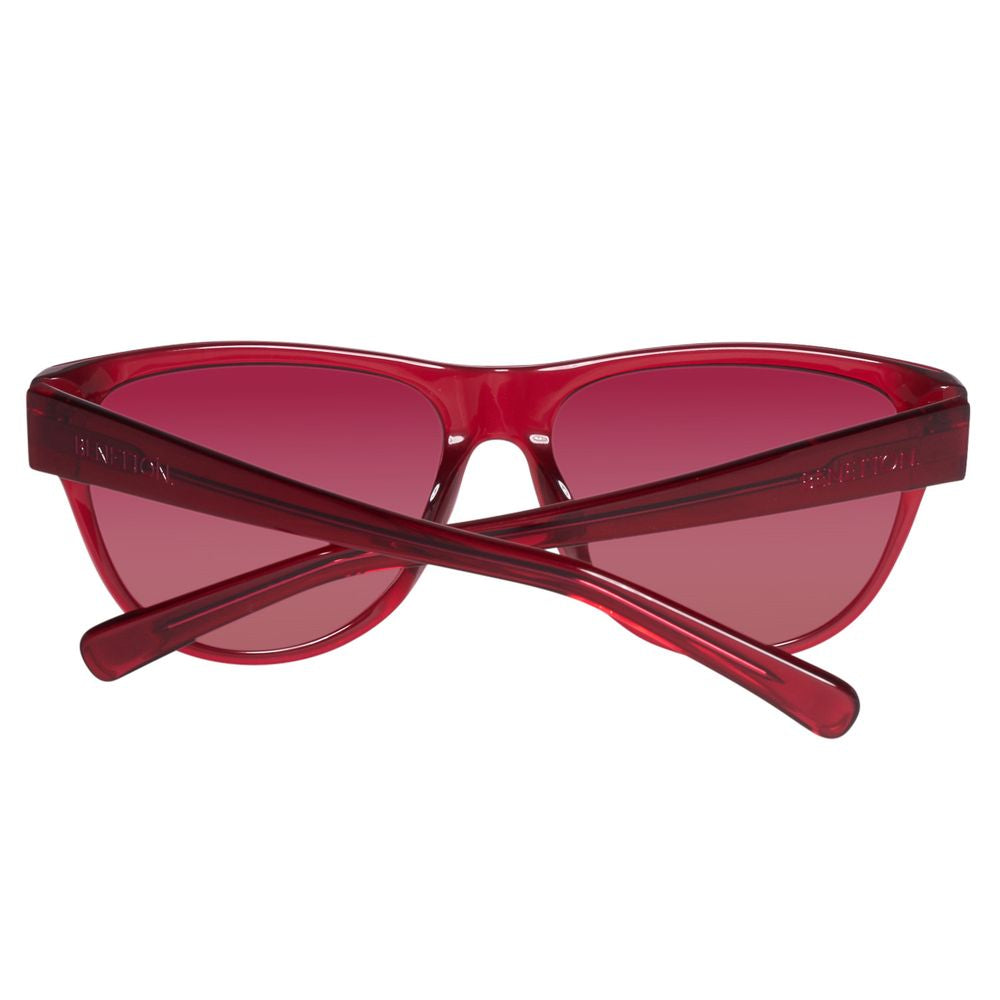 Lunettes de soleil en plastique bicolores Benetton