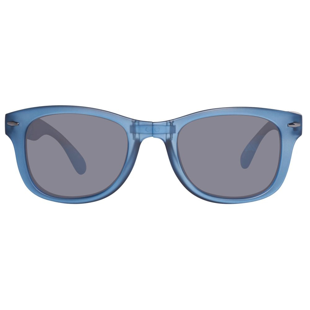 Lunettes de soleil Benetton bleues injectées