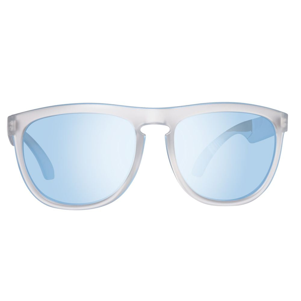 Lunettes de soleil Benetton bleues injectées