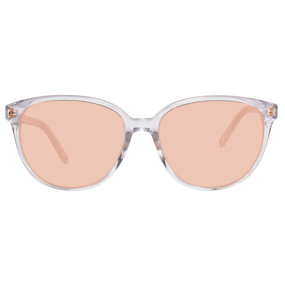 Lunettes de soleil Benetton en plastique bleu