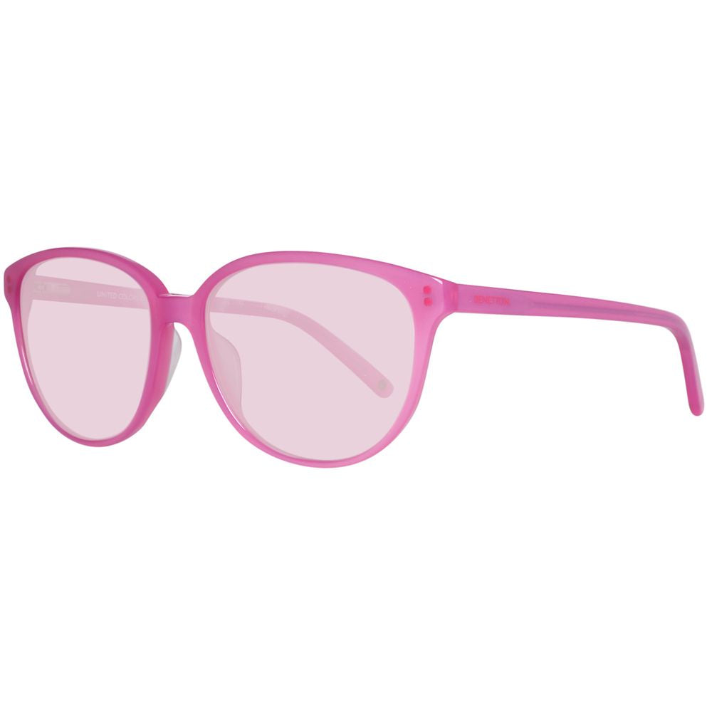 Lunettes de soleil en plastique multicolores Benetton