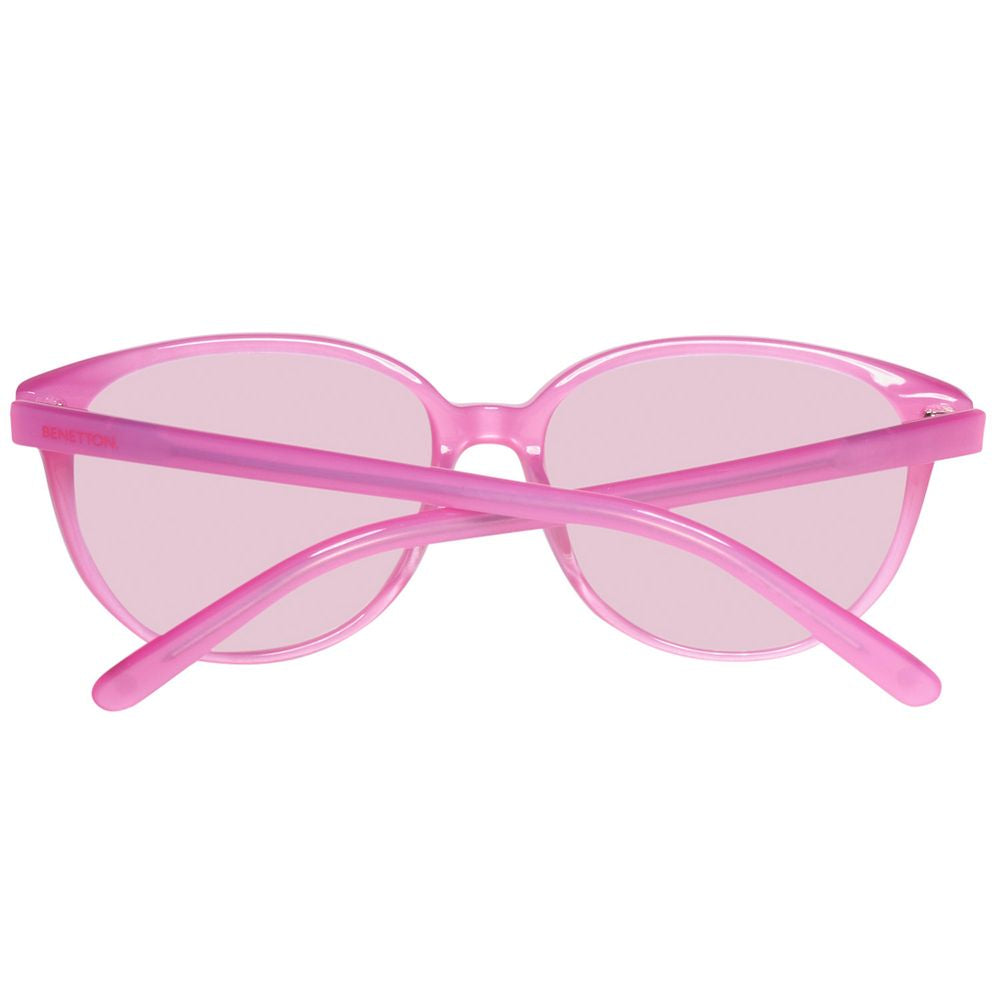 Lunettes de soleil en plastique multicolores Benetton