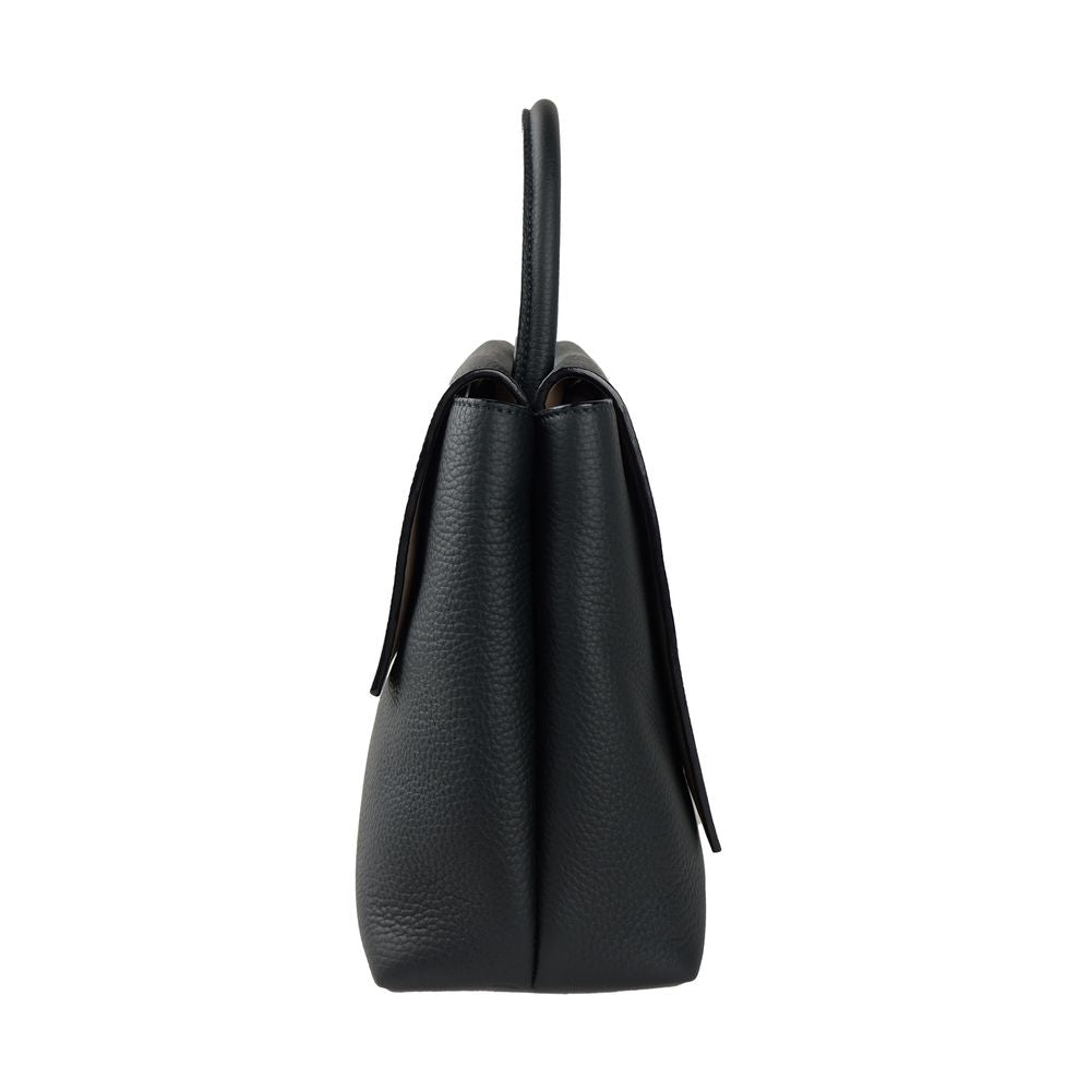 Giada Blauwe Leren Handtas