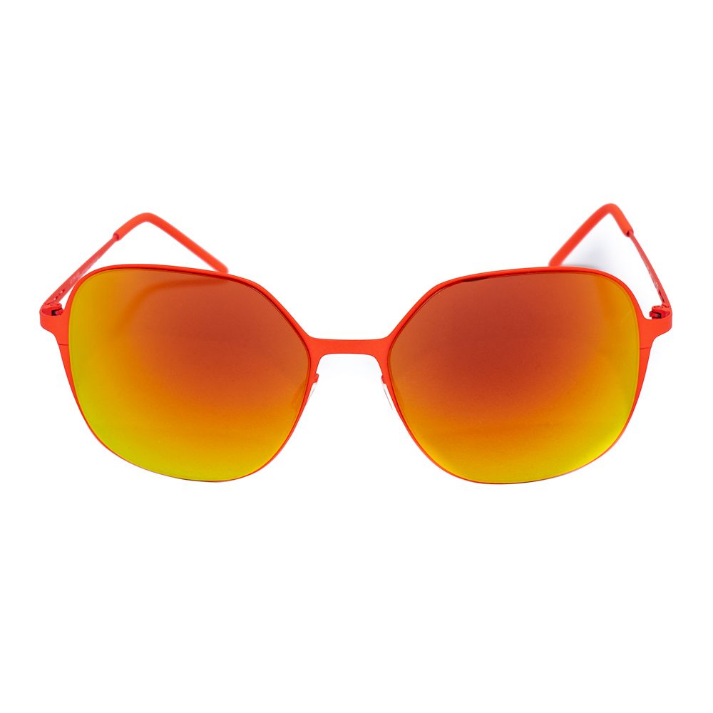 Lunettes de soleil en métal rouge Italia Independent