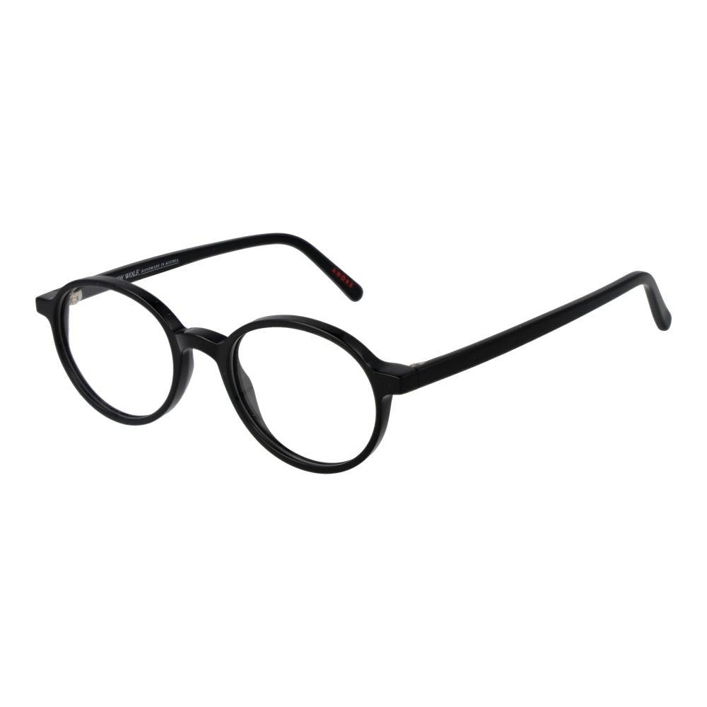 Monture de lunettes unisexe noire Andy Wolf