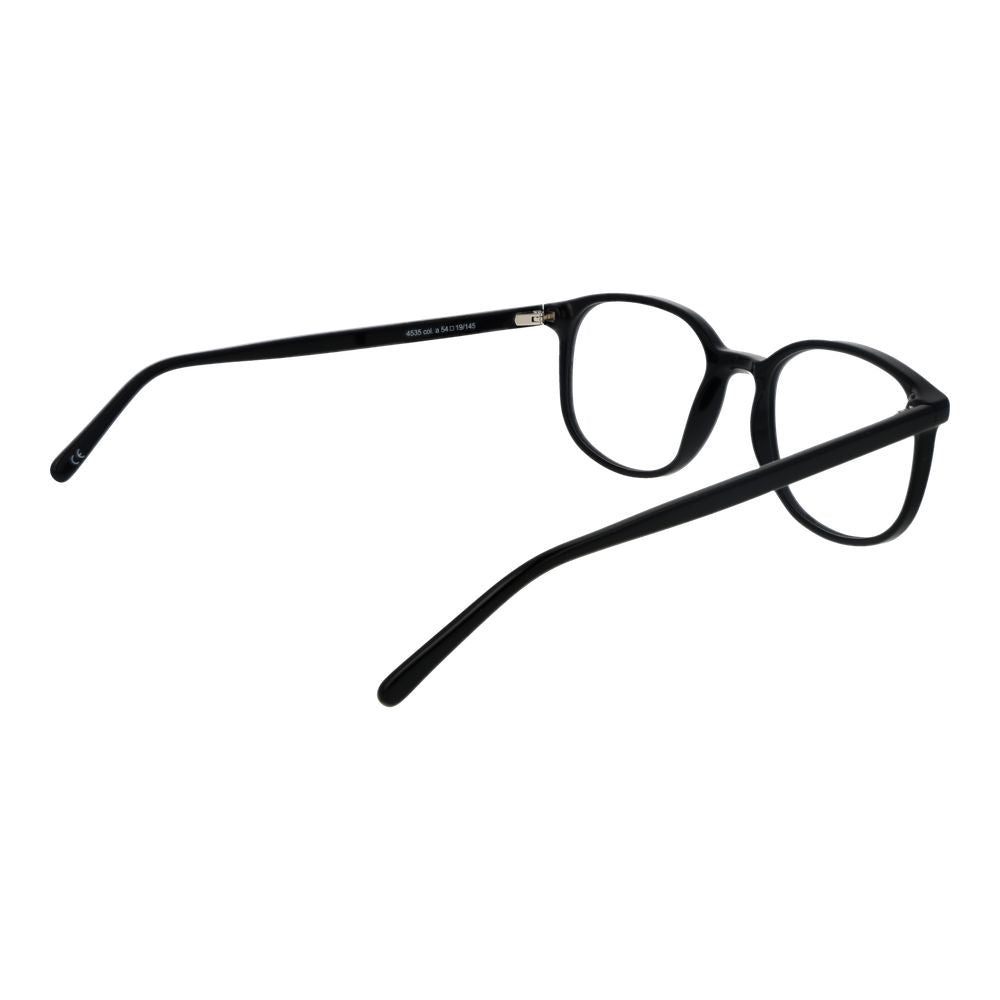 Monture de lunettes unisexe noire Andy Wolf