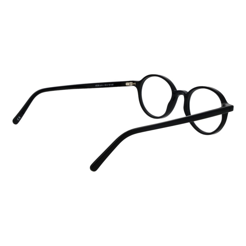 Monture de lunettes unisexe noire Andy Wolf