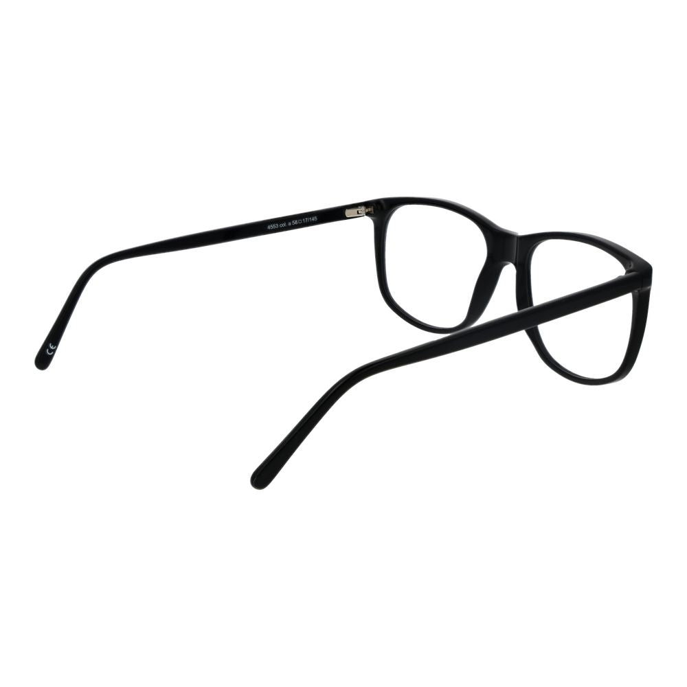 Monture de lunettes unisexe noire Andy Wolf