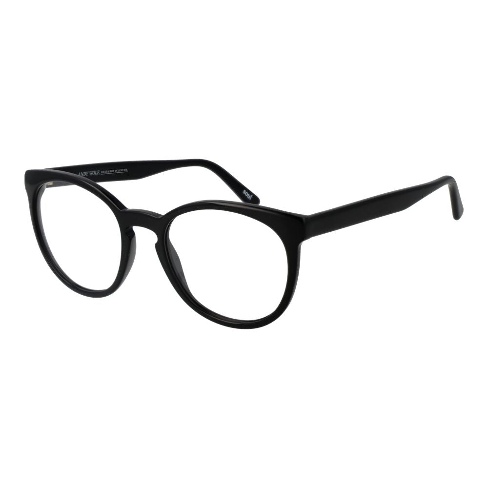 Monture de lunettes unisexe noire Andy Wolf