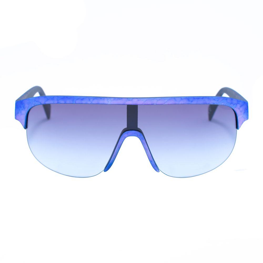 Lunettes de soleil Italia Independent en acétate bleu
