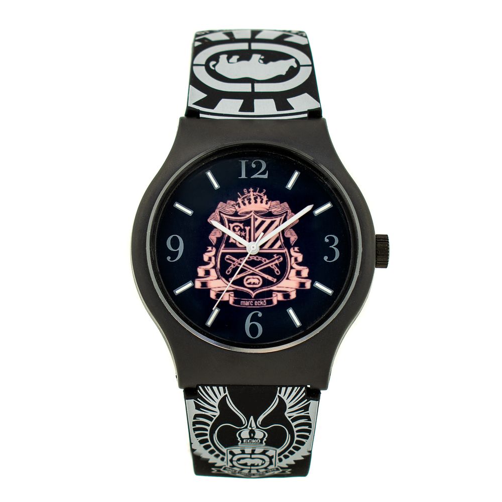 Marc Ecko Zwart Synthetisch Horloge