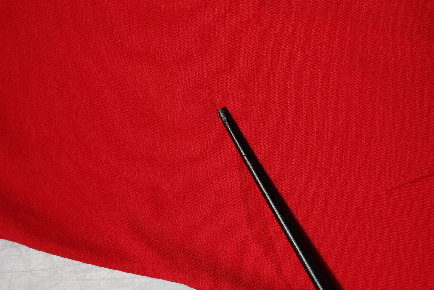 T-shirt rouge uni à manches courtes et col rond de Dolce & Gabbana