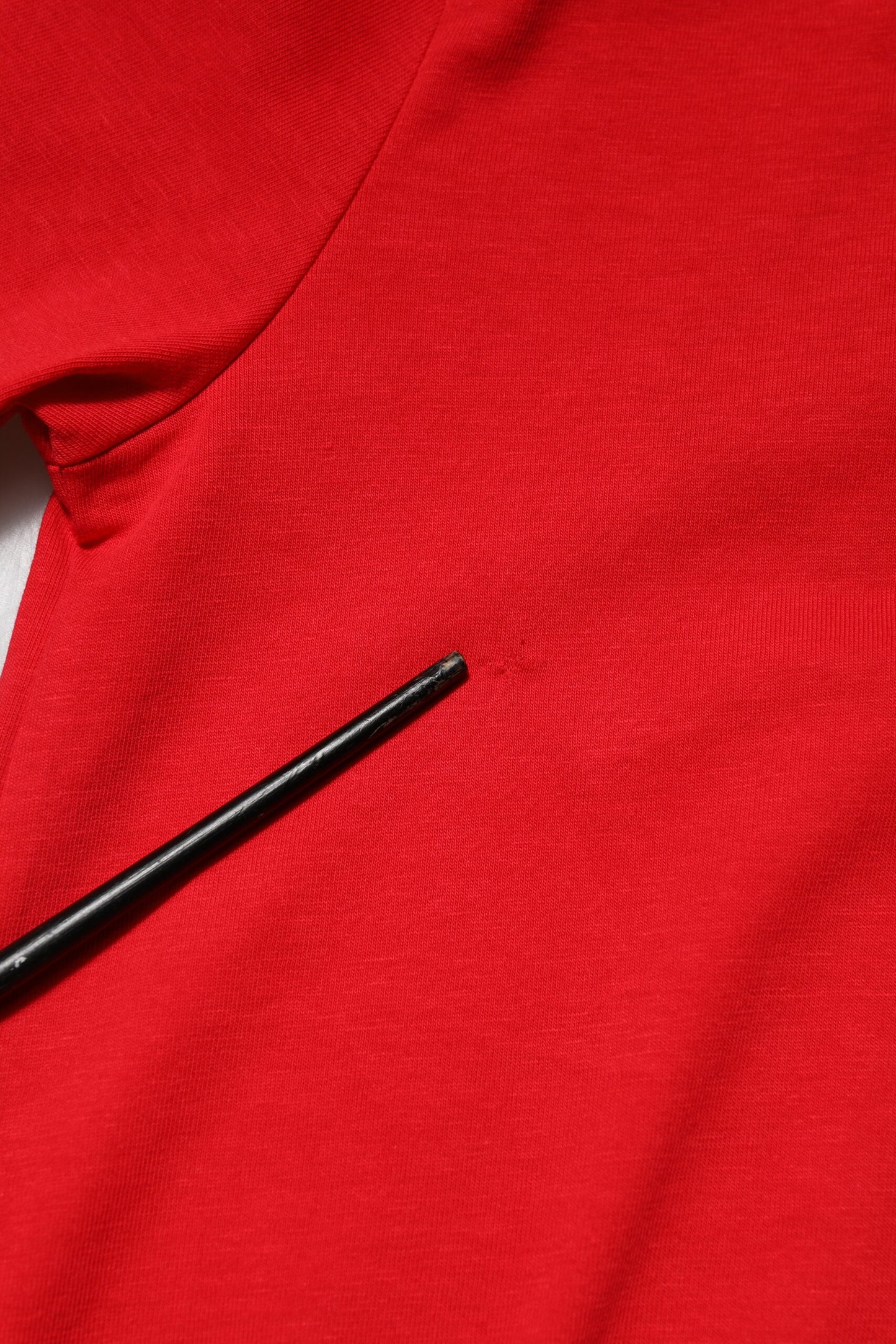 Dolce & Gabbana Red Plain Short Sleeves Crew Neck Top T-shirt