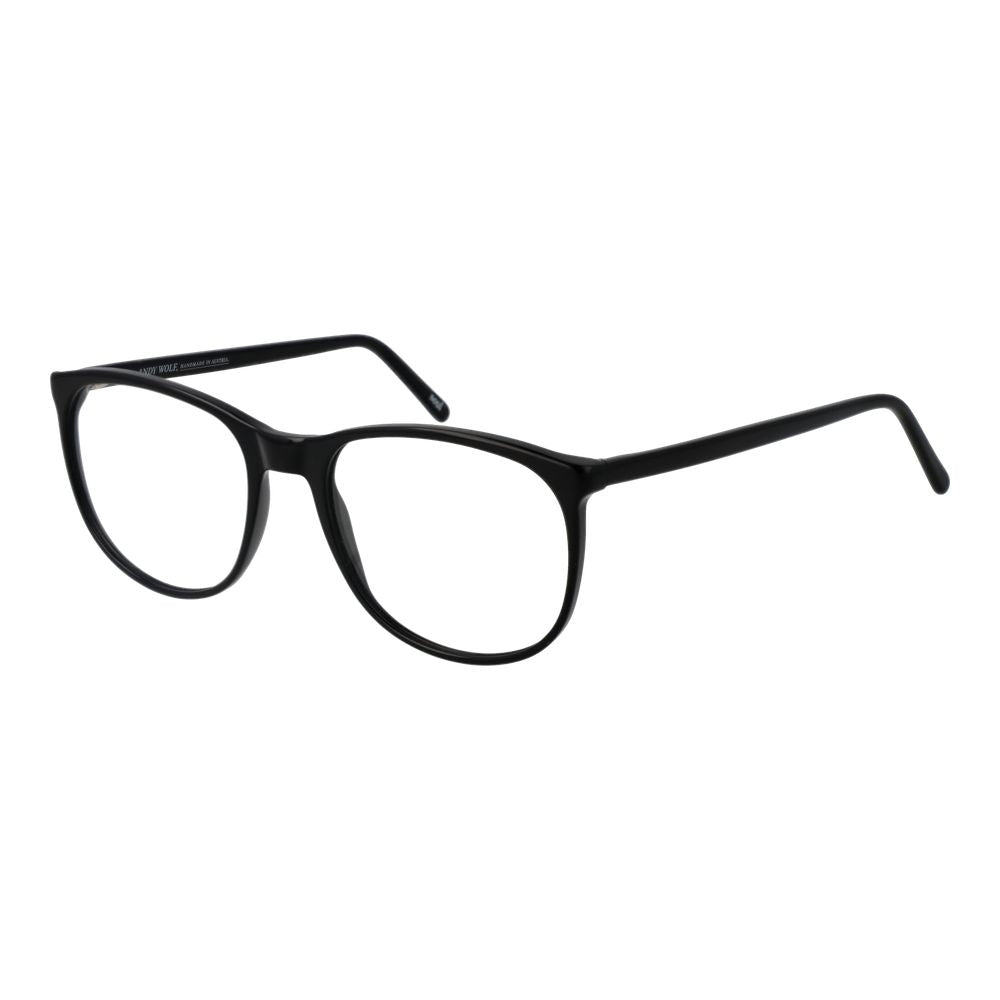 Monture de lunettes unisexe noire Andy Wolf