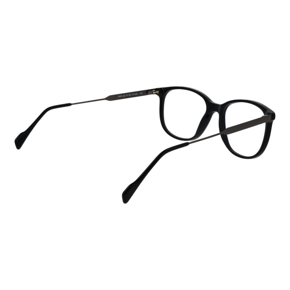 Monture de lunettes unisexe noire Andy Wolf