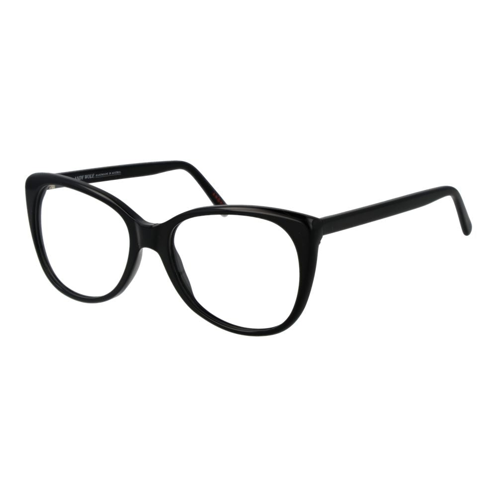 Monture de lunettes unisexe noire Andy Wolf