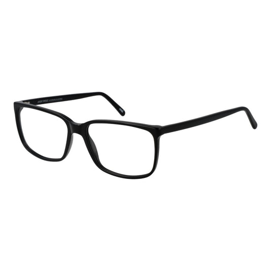 Monture de lunettes unisexe noire Andy Wolf