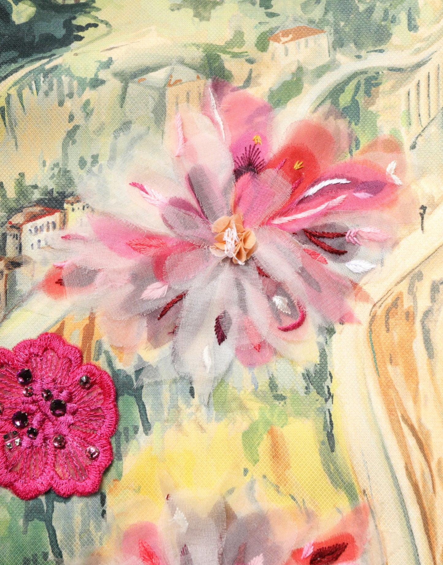 Mini-robe multicolore à paillettes de Dolce & Gabbana