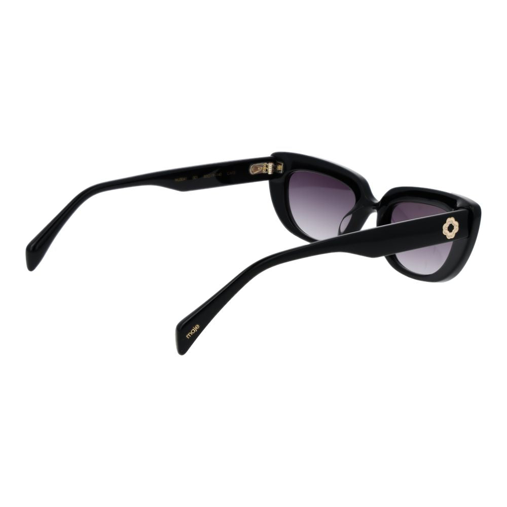 Lunettes de soleil noires pour femmes Maje