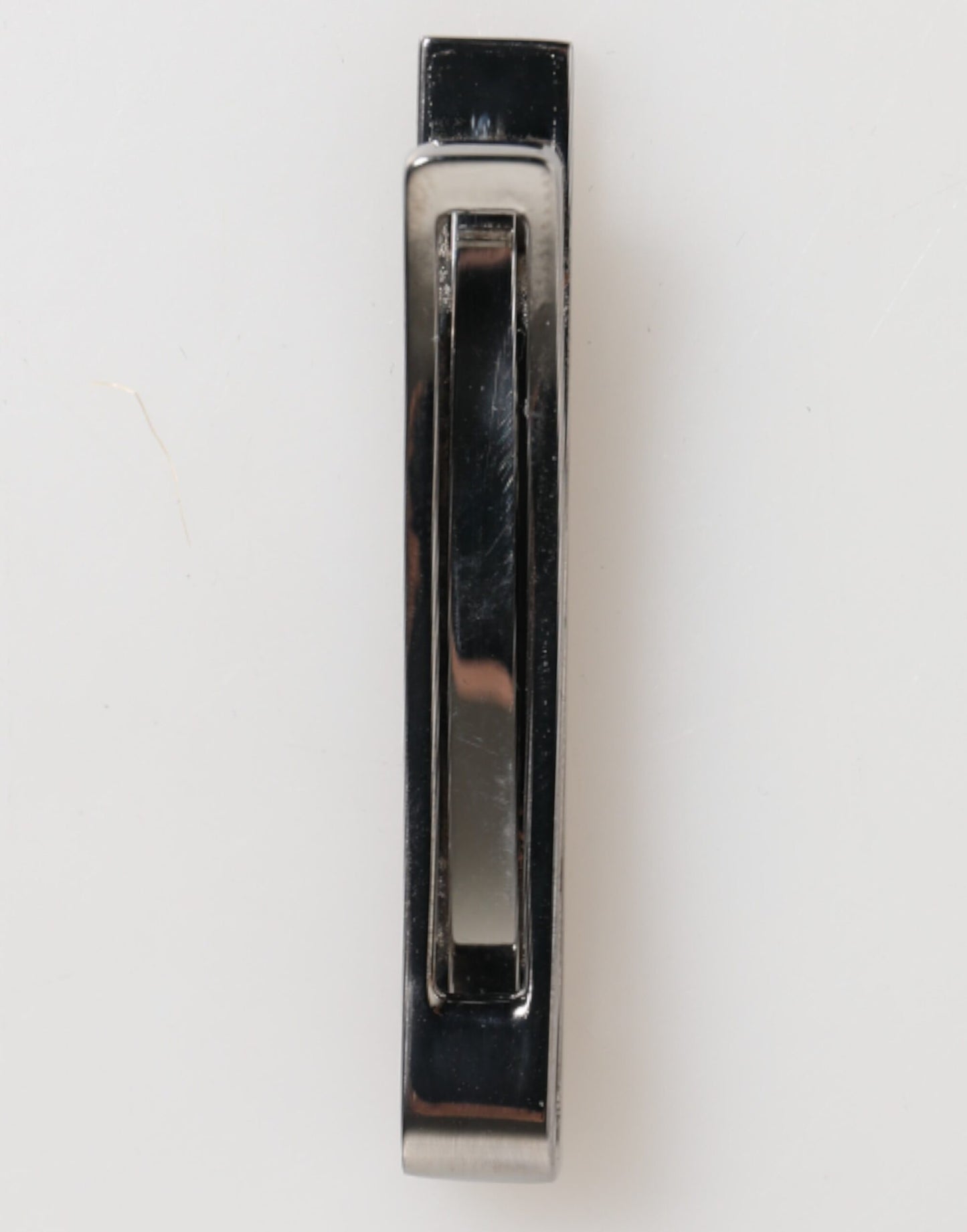 Dolce & Gabbana Zilverkleurige Messing Logo Merk Heren Accessoire Stropdasspeld