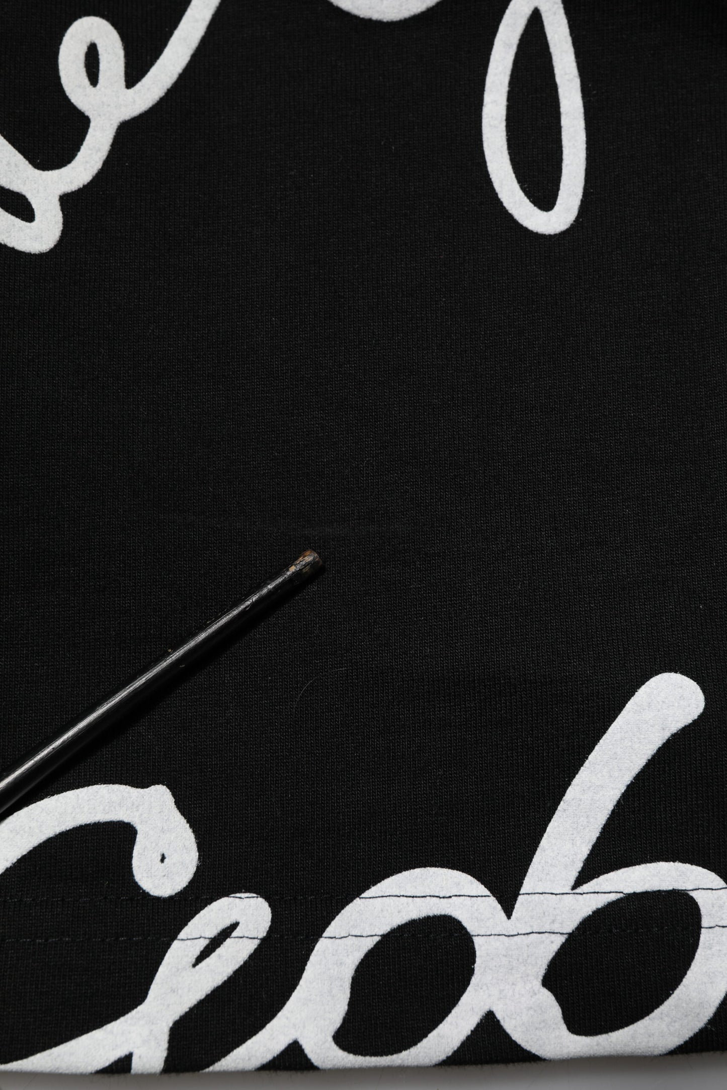T-shirt Dolce & Gabbana noir à col rond en coton imprimé logo