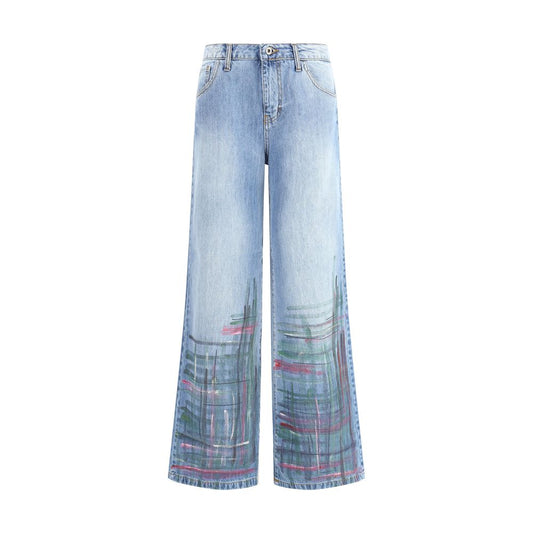 Jeans à larges jambes Ella