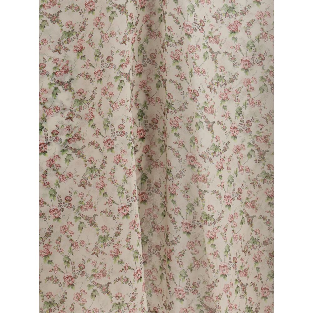 Blouse en soie à imprimé floral de Kristina Ti