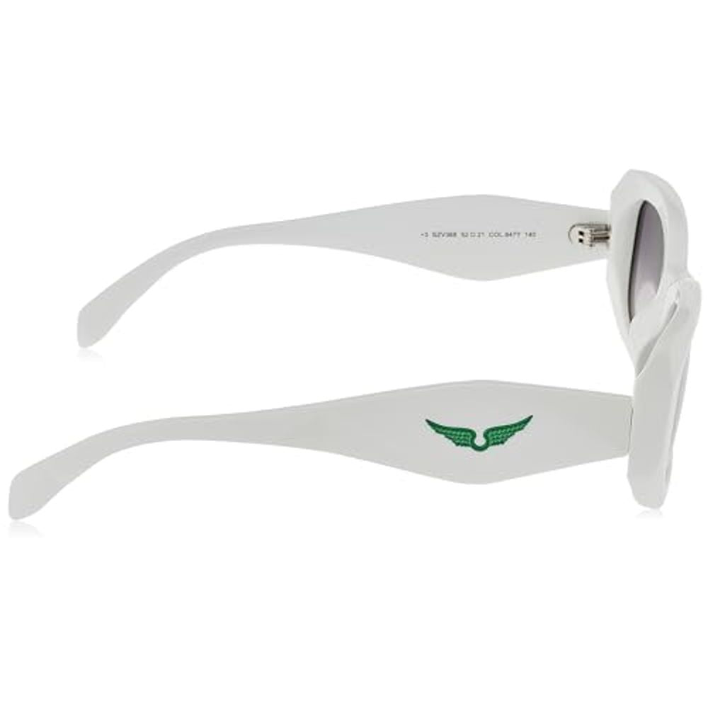 Zadig & Voltaire witte acetaat zonnebril