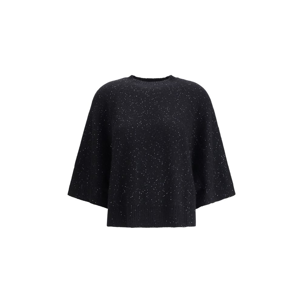 Pull en laine et paillettes de Fabiana Filippi