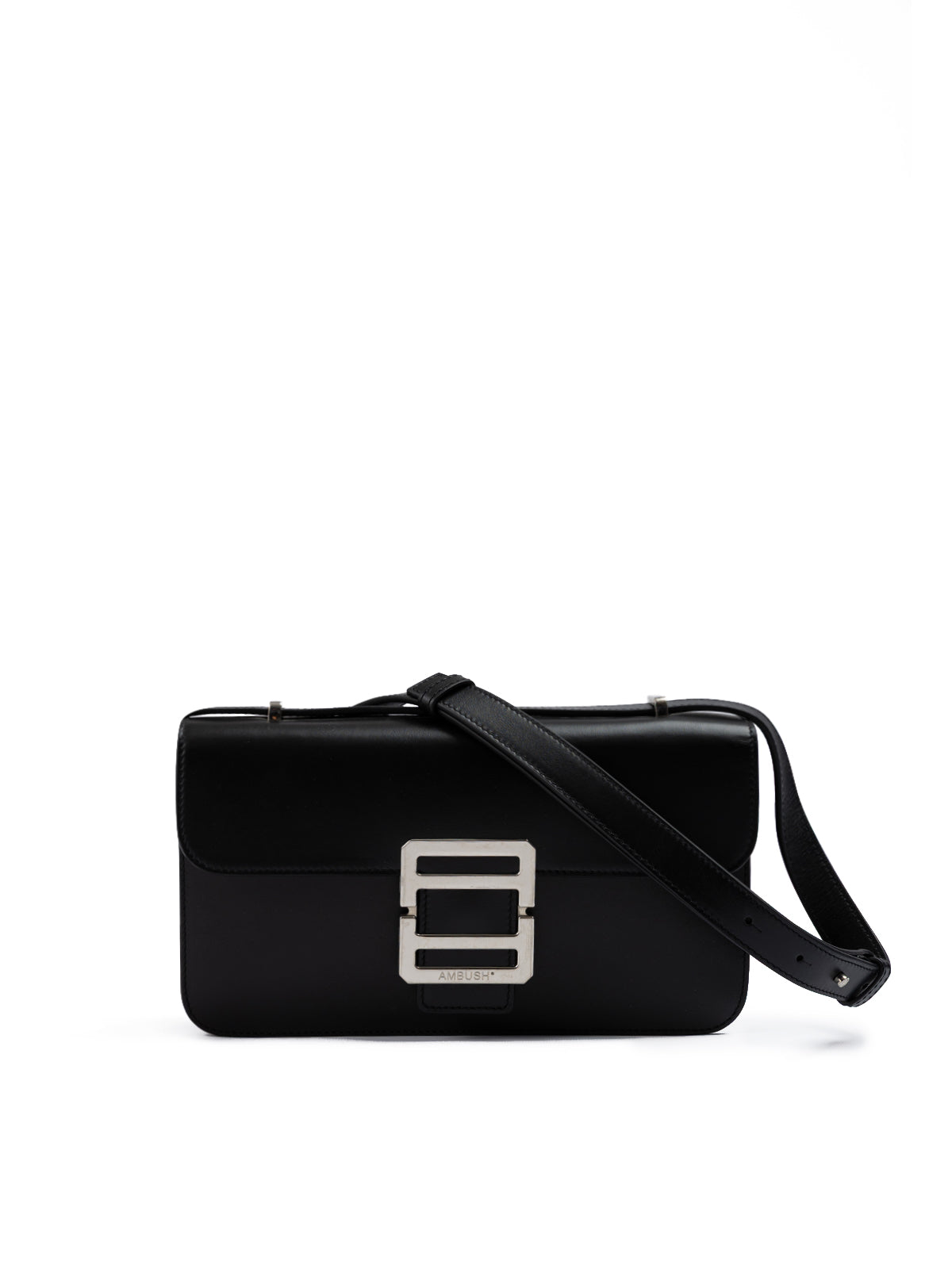 Ambush zwarte leren crossbodytas