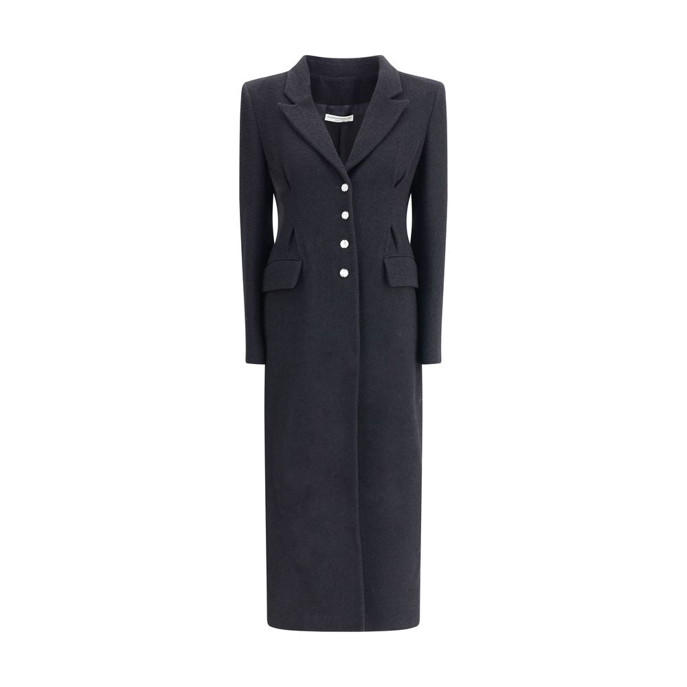 Manteau long en tweed d'Alessandra Rich