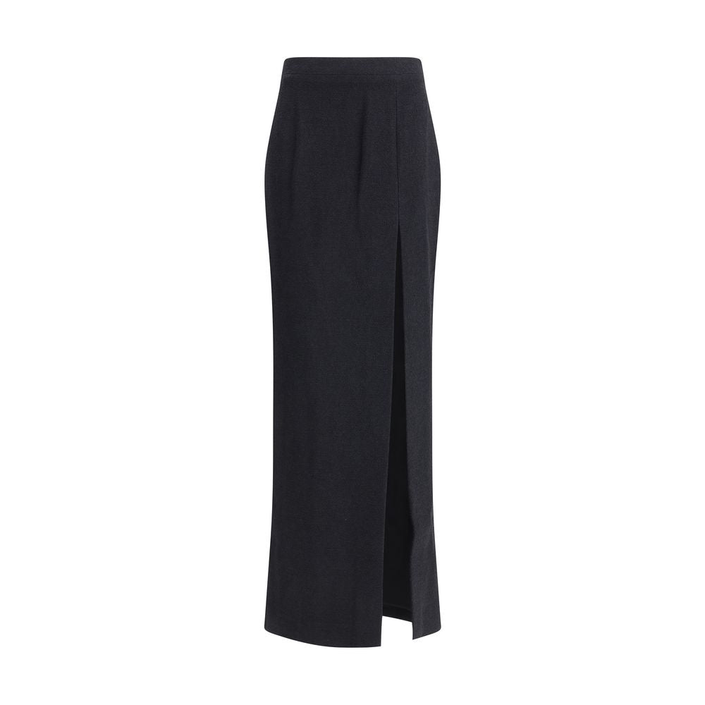 Jupe longue en tweed Alessandra Rich