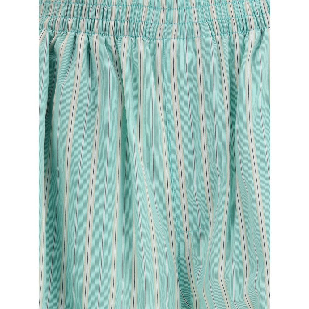 Shorts rayés Balenciaga