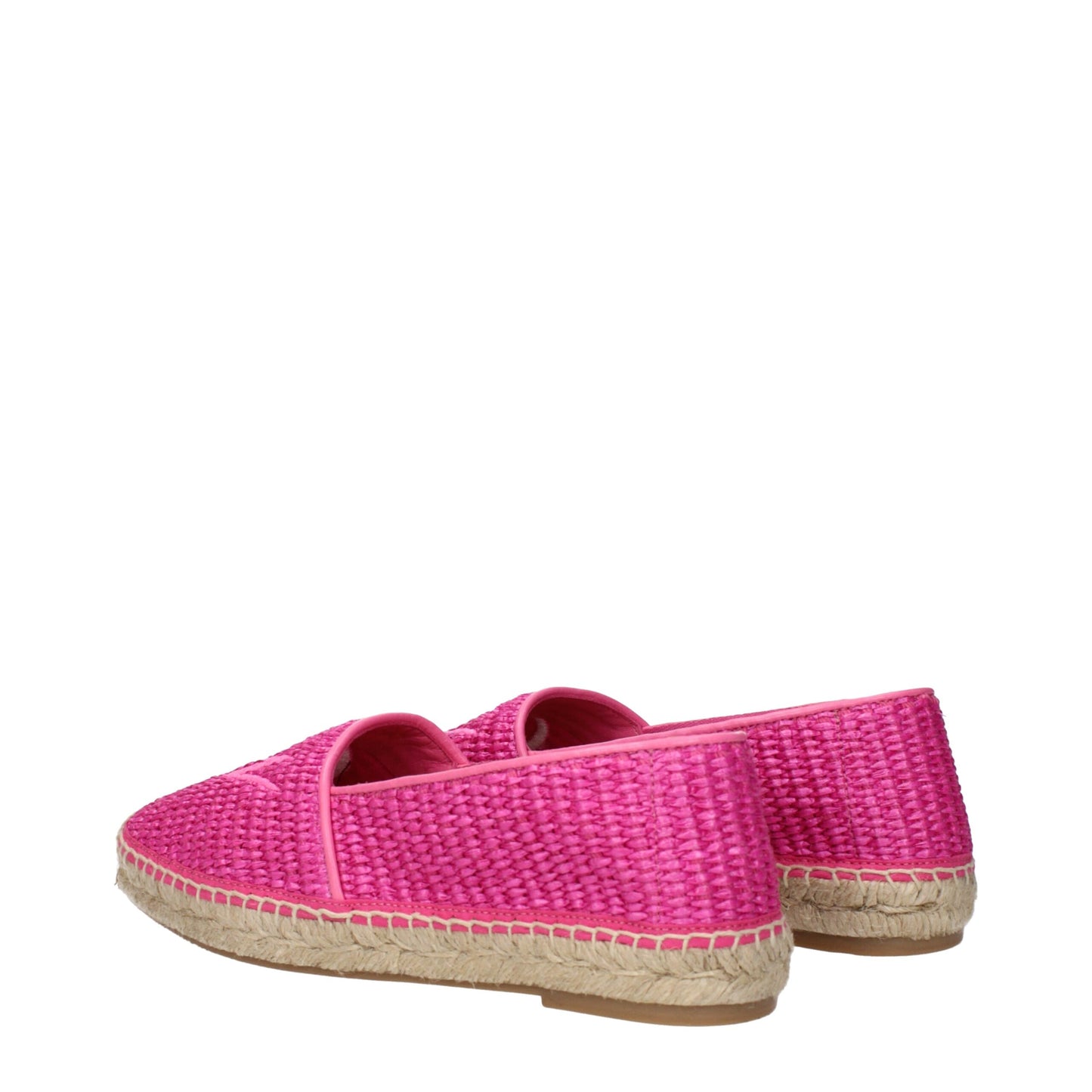 Max Mara Espadrilles van roze stof