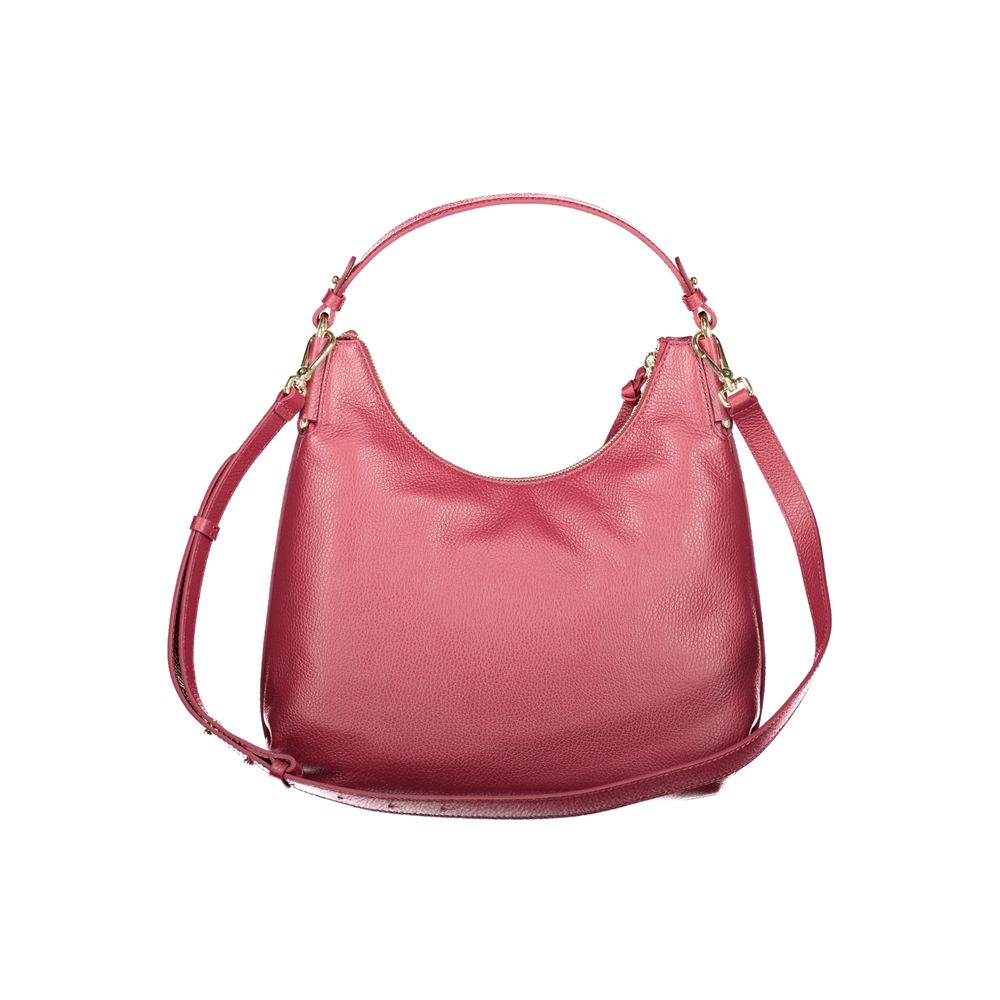 Coccinelle Paarse Leren Dames Handtas