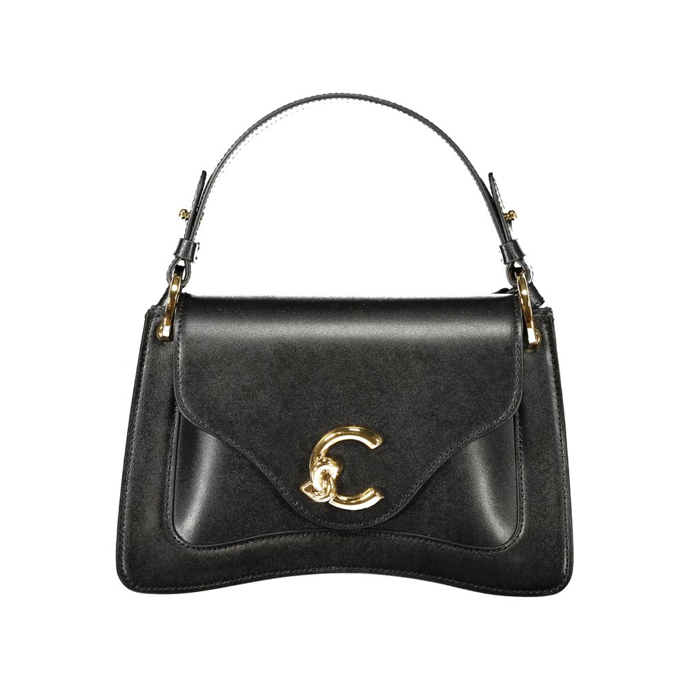 Coccinelle Zwarte Leren Dames Handtas