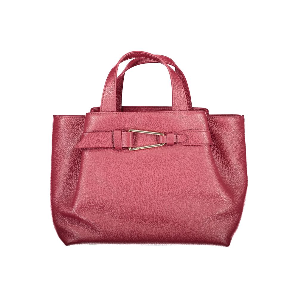 Coccinelle Paarse Leren Dames Handtas