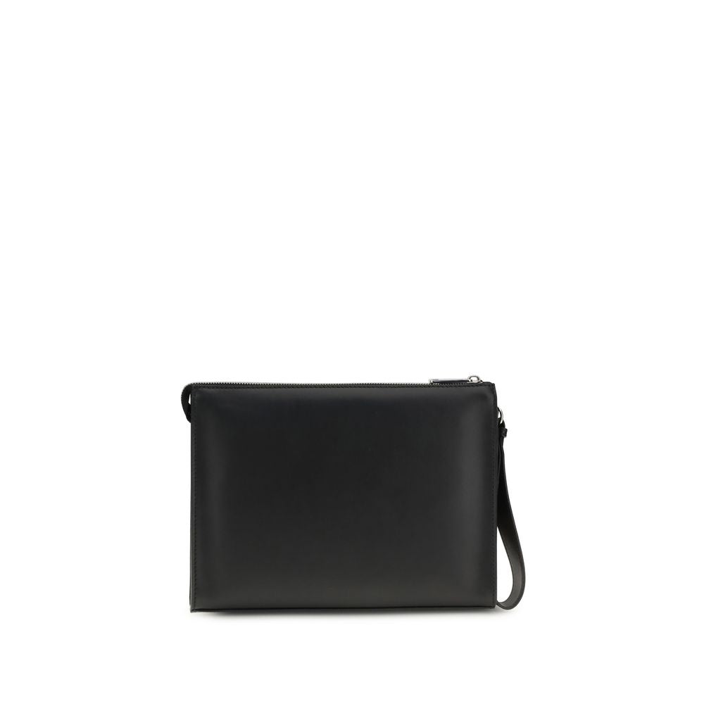 Fendi Leather FF canvas tas