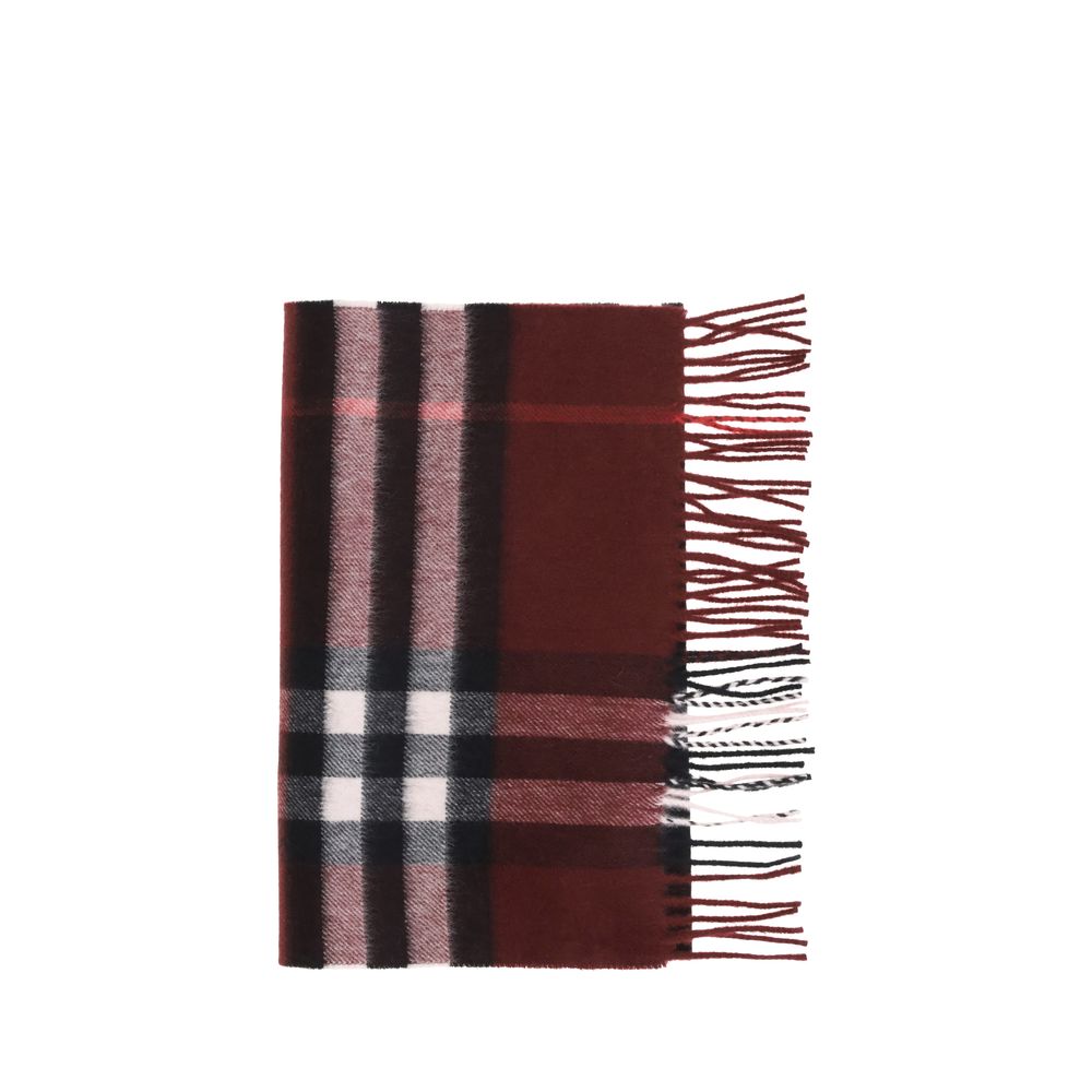 Burberry Cashmere sjaal met het kenmerkende chequeruitje