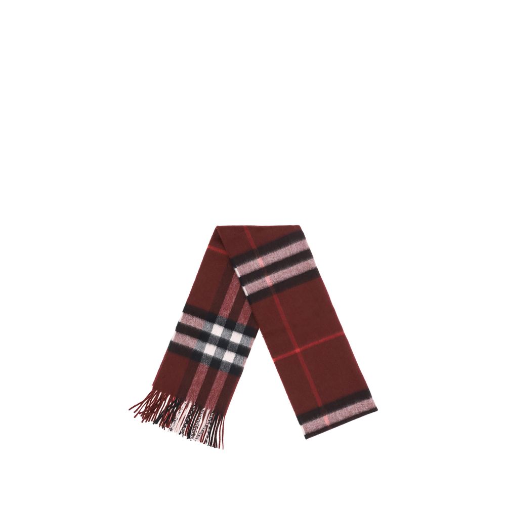 Burberry Cashmere sjaal met het kenmerkende chequeruitje