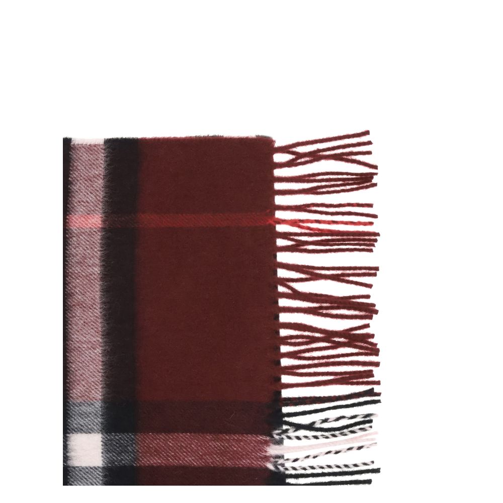 Burberry Cashmere sjaal met het kenmerkende chequeruitje