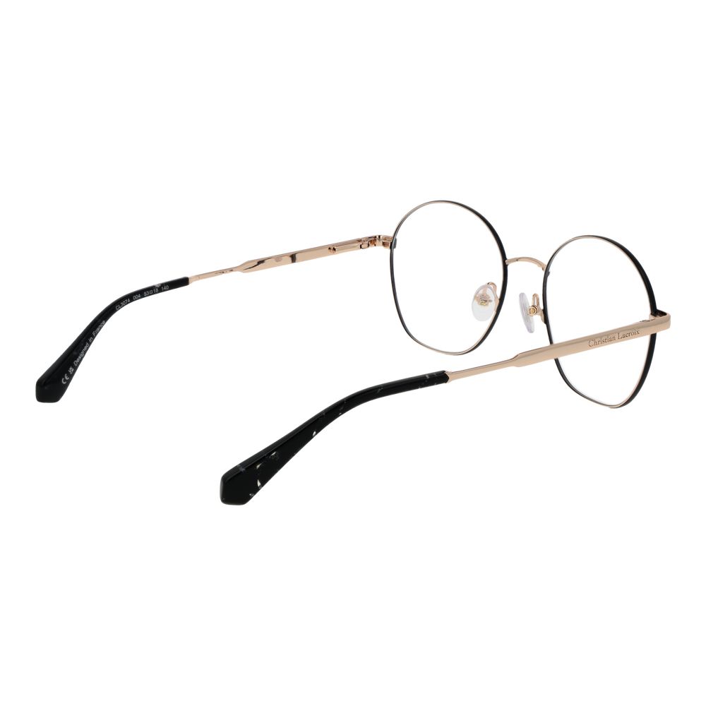 Monture de lunettes pour femme beige Christian Lacroix