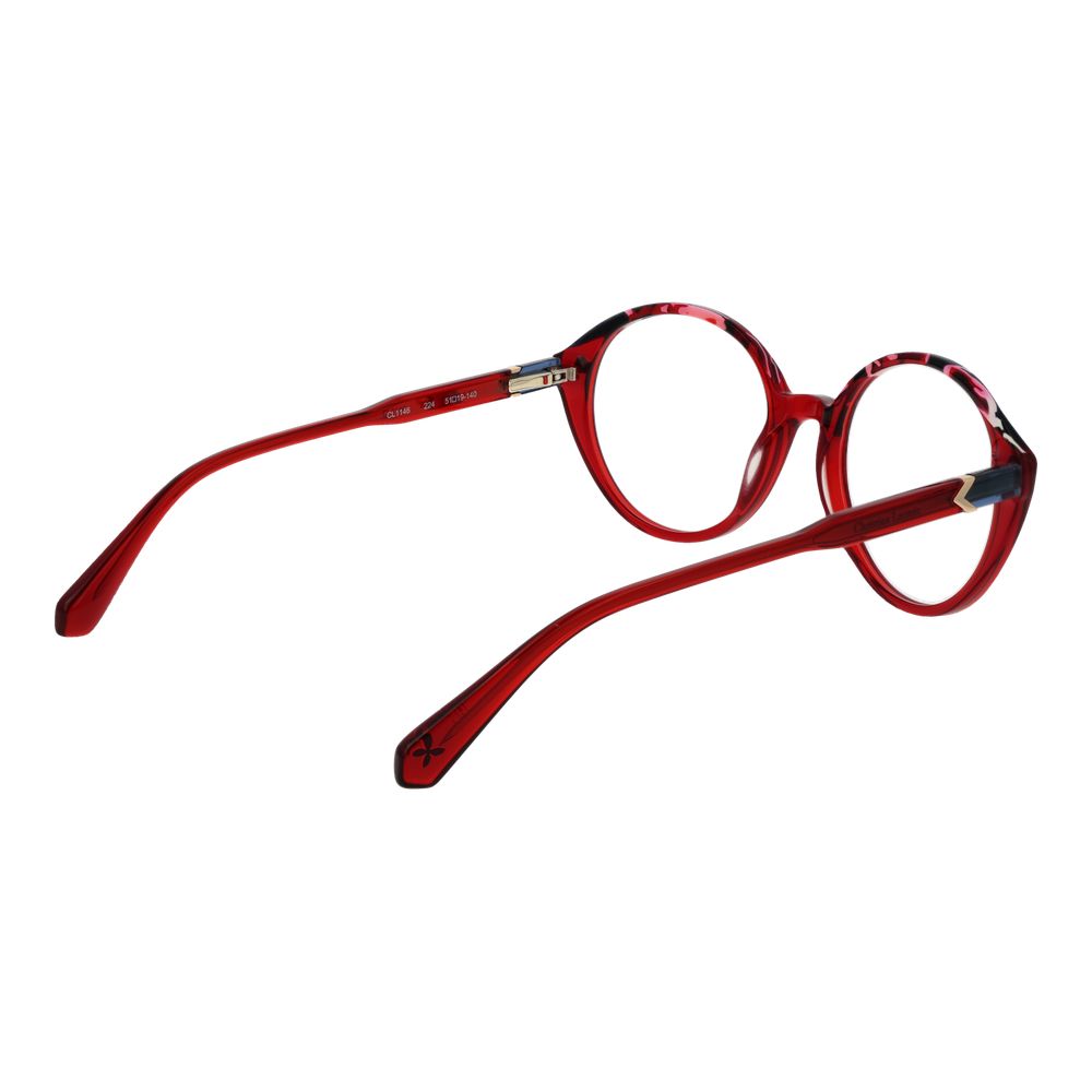 Monture de lunettes pour femme beige Christian Lacroix