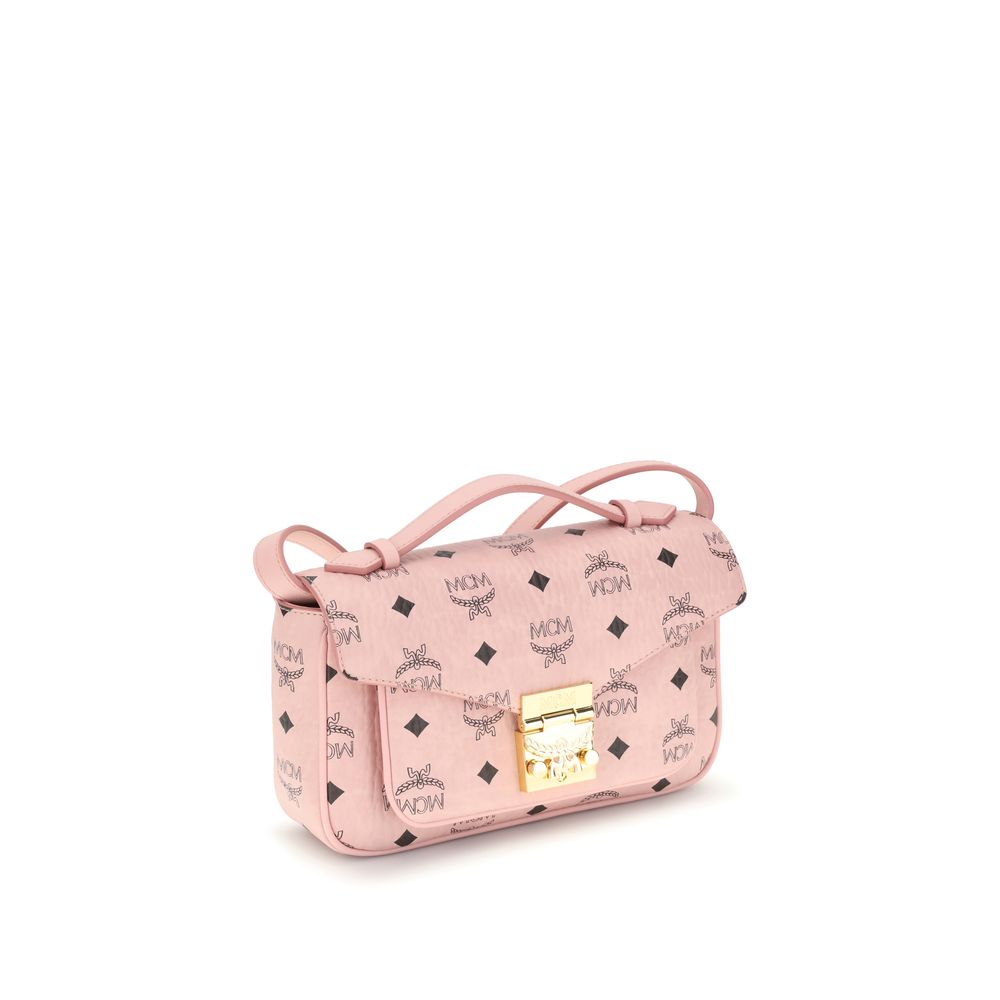 Sac à main MCM en simili cuir imprimé
