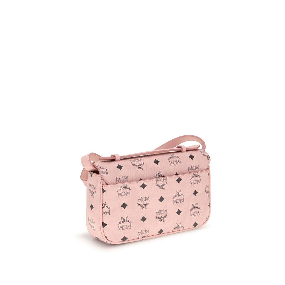 Sac à main MCM en simili cuir imprimé