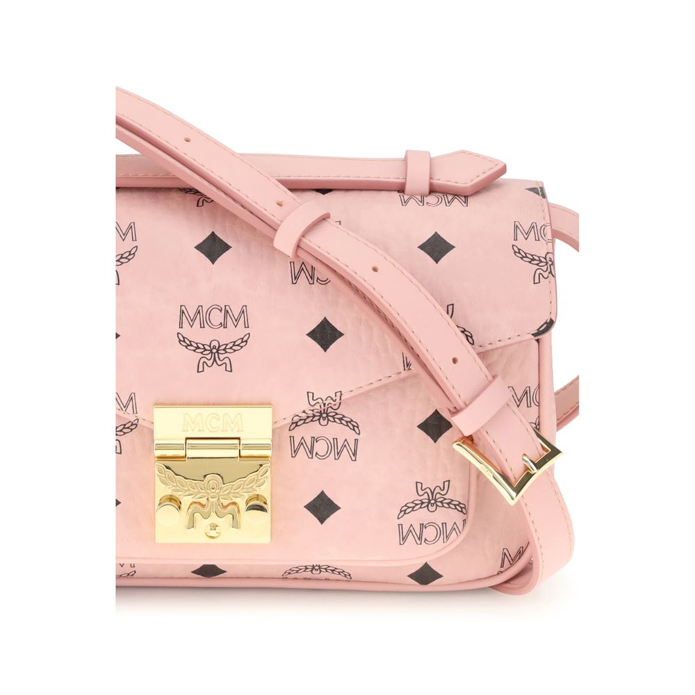 Sac à main MCM en simili cuir imprimé
