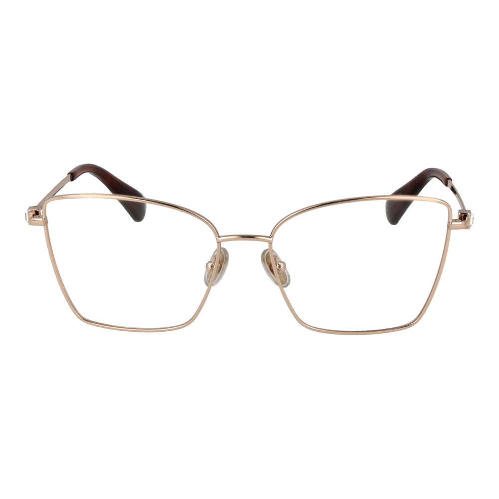 Monture de lunettes pour femme Max Mara, or rose