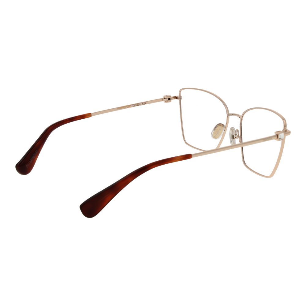 Monture de lunettes pour femme Max Mara, or rose
